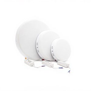 پنل روکار LED گرد تمام‌نور 48 وات فریم لس